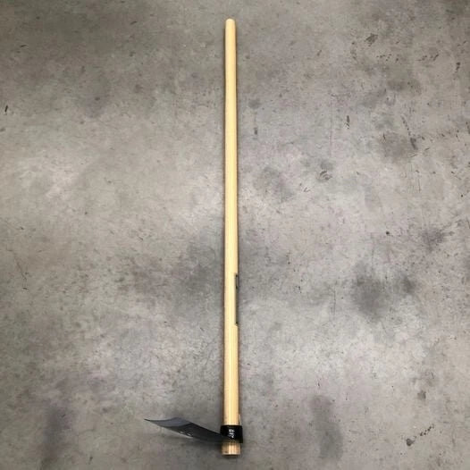 2.5LB Digging Hoe With 127CM Wooden Handle Mattock Gardening Farming Hand Tool