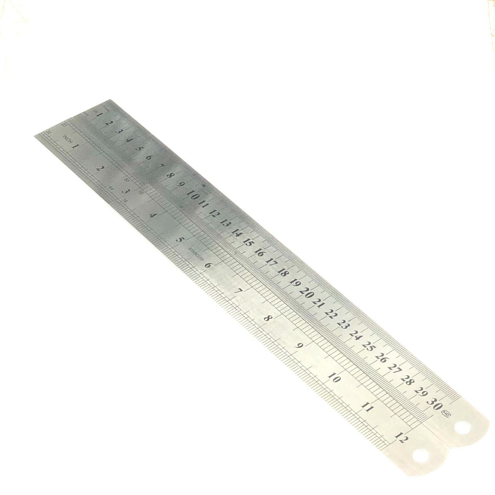 30cm Stainless Steel Double-Sided Metal Ruler – WEIJIA WHOLESALE