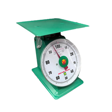 Retro Mechanical Kitchen Scale 60kg Capacity - Food, Fruit, and Meat Scale