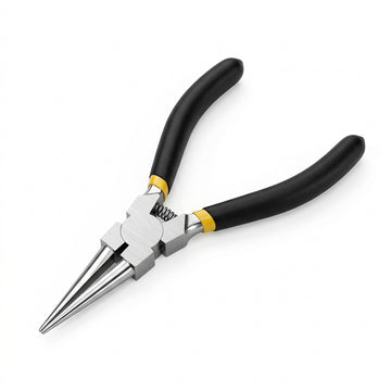 Straight internal circlip pliers with precision tips for heavy-duty mechanical maintenance